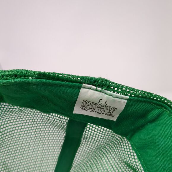 Sandbag Team 1993 Snapback Rope Trucker Hat Green One Size Mesh Back - Picture 9 of 9